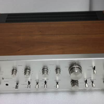 fully restored pioneer sa  wpc stereo integrated amp reverb