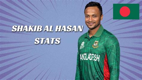 shakib al hasan stats  total runs wickets centuries catches