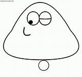 Pou Pelota Junto sketch template