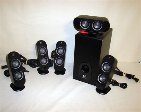 logitech  ch computer laptop mp speaker system  subwoofer   ebay