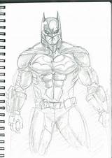 Batman Arkham Origins Deviantart sketch template