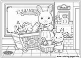 Sylvanian Coloring Families Calico Critters Pages Market Printable Critter Print Colouring Family Kids Sheets Baby Super Color House School Sylvania sketch template