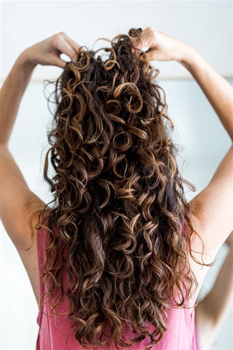 curly hair transformation lush  blush