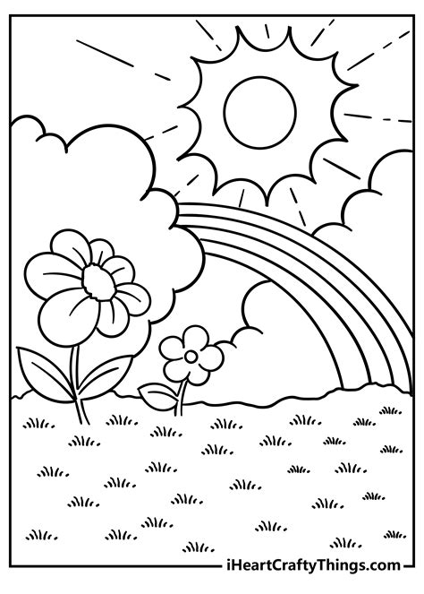 coloring pages  gardens home design ideas