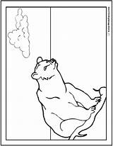 Bear Coloring Pages Hunting Fuzzy Colorwithfuzzy sketch template