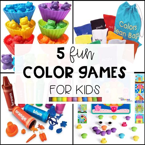 fun color games  kids video  learning corner