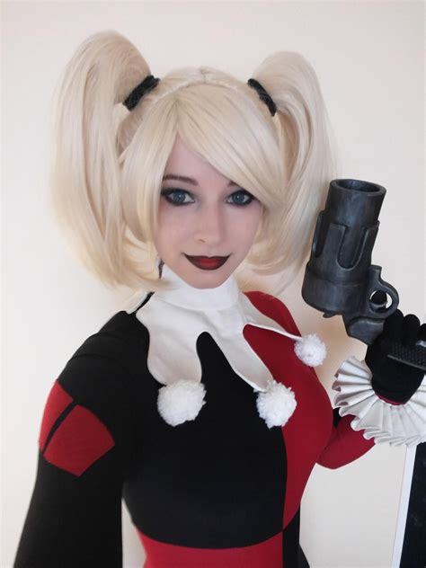 im cosplaying harley at the last day of connichi😈😘 im