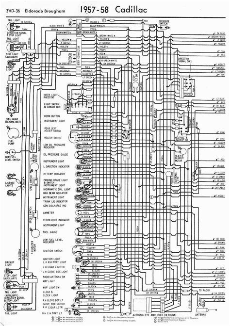 wiring diagrams schematics   cadillac eldorado brougham part  wiring diagram schematic