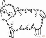 Sheep Coloring Farm Template Animal Pages Illustration Templates Printable Gif Puzzle sketch template