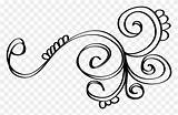 Swirls Coloring Pages Drawings Clip Line sketch template