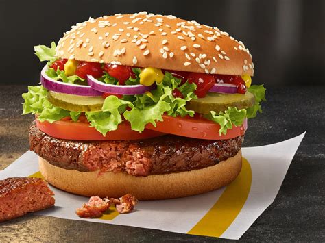 mcdonalds vegan burger launched  restaurant  germany