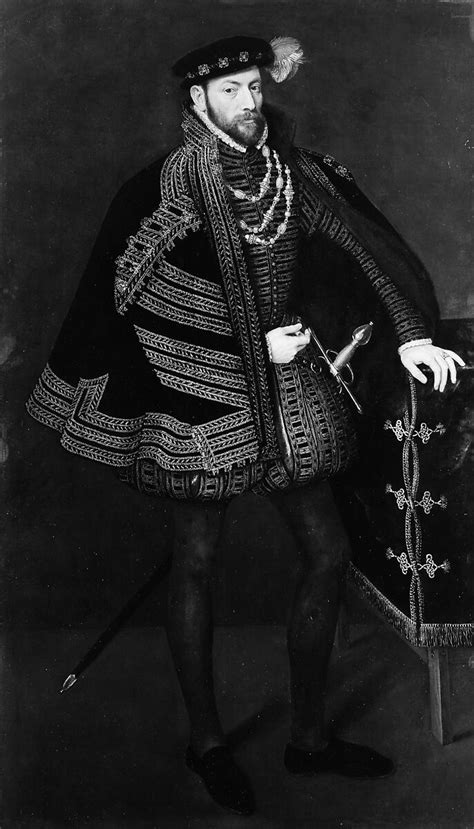 anthonis mor van dashorst portrait   man possibly ottavio farnese  duke
