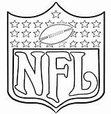 Coloring Pages Football Sports Nfl Printable Logo Eagles Cowboys Field Teams Kids Raiders Oakland Team Dallas Bronco Color Ford Drawing sketch template