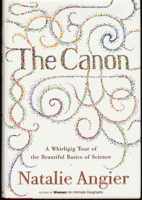 the canon by natalie angier hardback 1st printing