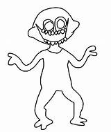 Funkin Friday Night Coloring Pages Monsters Monster Printable Boyfriend Game Girlfriend sketch template