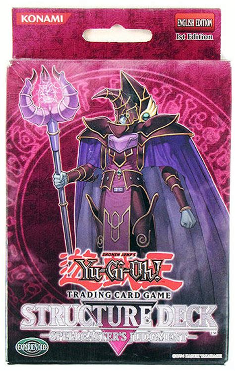 Yu Gi Oh Spellcaster S Judgment 1st Edition Structure Deck Da Card World