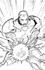 Iron Man Coloring Pages Color Hellokids Print Super Printable sketch template