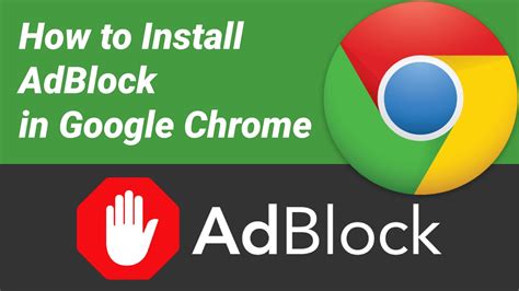 install adblock  google chrome youtube