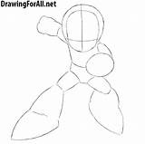 Megaman Drawingforall Ayvazyan Stepan sketch template