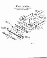 Thermador Refrigerator Freestanding sketch template
