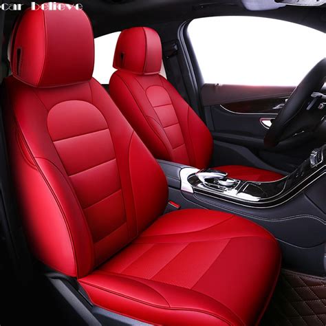 car believe auto automobiles cowhide leather car seat cover for jaguar