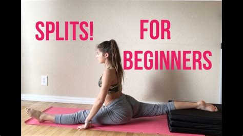 How To Get Your Splits Fast Easy Simple For Beginners Youtube