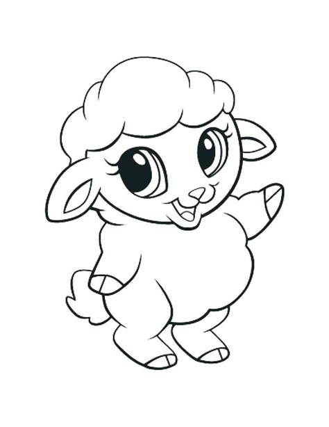 fuzzy animal coloring pages