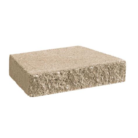wall cap tan concrete retaining wall block