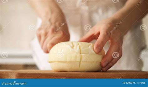 cutting cheese stock image image  delicious home