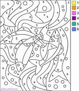 Number Color Coloring Pages Nicole Numbers Colouring Kids Print Activity Hard sketch template