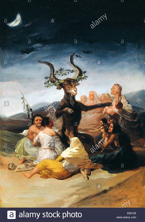 Francisco De Goya Witches Sabbath 1797 1798 Oil On Canvas