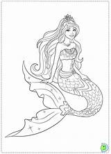 Coloring Barbie Pages Mermaidia Mermaid Popular Colouring sketch template
