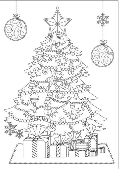 easy  print adult christmas coloring pages tulamama