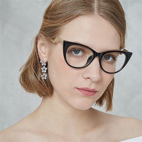 women unique legs personality cat eye eyewear frames optical