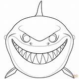 Mask Coloring Shark Sharks Pages Printable Fish Masks Animal Drawing Puzzle Templates Crafts sketch template