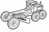 Pages Tonka Coloring Truck Color Chuck Grader Printable Print Kids Getcolorings Template Fun sketch template