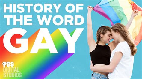 history of the word “gay” youtube