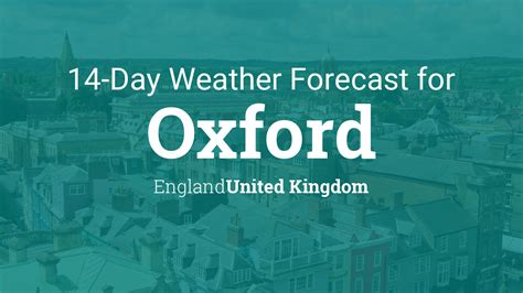 oxford england united kingdom  day weather forecast