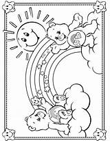 Coloring Care Bear Pages Sheets Bears Color Printable Colouring Rainbow Kids Adult Spring Girls Grumpy Books Disney Choose Board Outlines sketch template