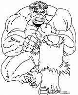 Hulk Coloring Superheroes Pages Kb sketch template