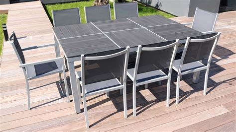table de jardin aluminium  cm superbes carport alu leroy dedans table de jardin aluminium