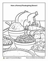 Coloring Dinner Thanksgiving Pages Plate Color Worksheet Getcolorings Printable Getdrawings Food Choose Board Kids sketch template