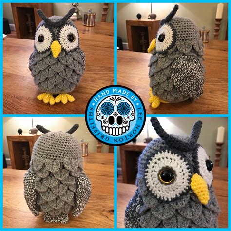 amigurumi owl pattern crochet owl pattern owl pattern etsy