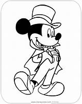Coloring Halloween Mickey Mouse Vampire Pages Disney Disneyclips sketch template