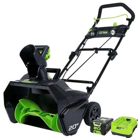 battery powered snow blowers comparison    minor
