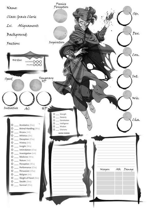 Dnd Personalized Character Sheets Imgur In 2020 Dnd Character