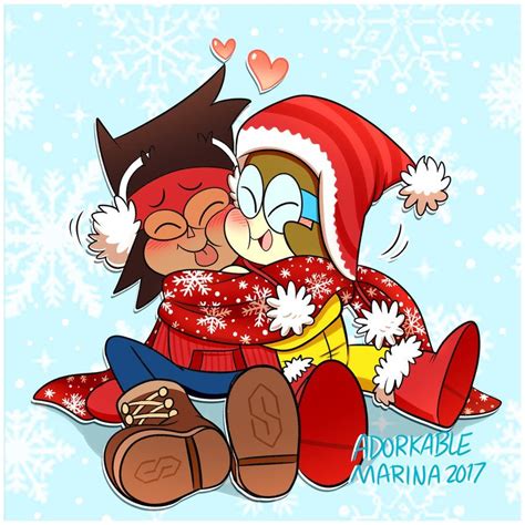 Perfect Weather For Loving Snuggles Merry Christmas Art By Marina