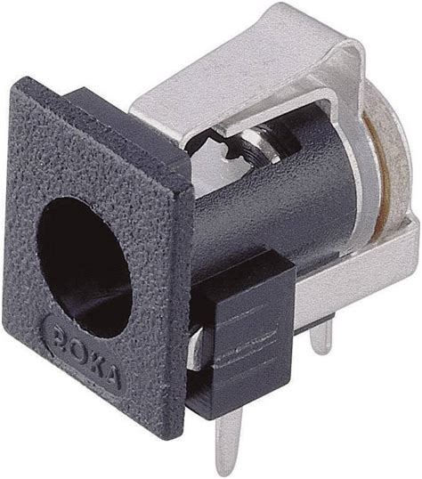 conrad components  power connector socket horizontal mount  mm  mm  pcs conradcom