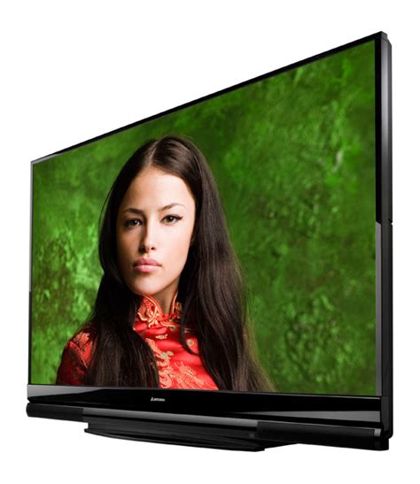 mitsubishi digital electronics america announces  large screen  home theater tvs