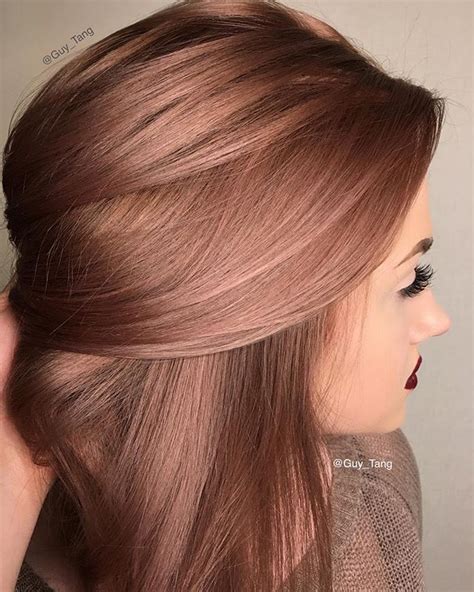 pin for later rose gold sera la couleur de cheveux la plus cool de l année … coiffure cheve…